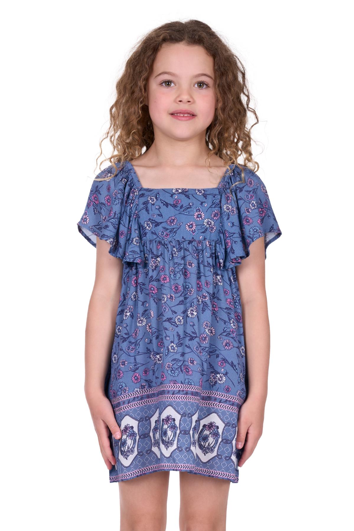 Pure Western Girl's Amanda Short Sleeve Dress