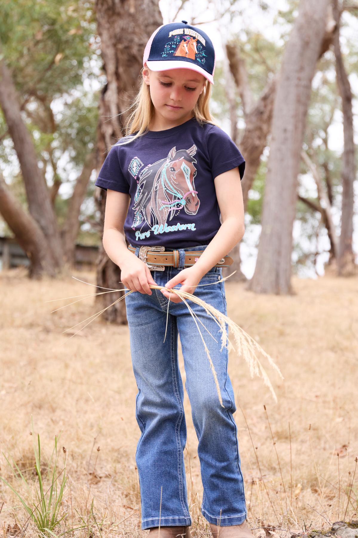 Pure Western Kids Alesia Trucker Cap