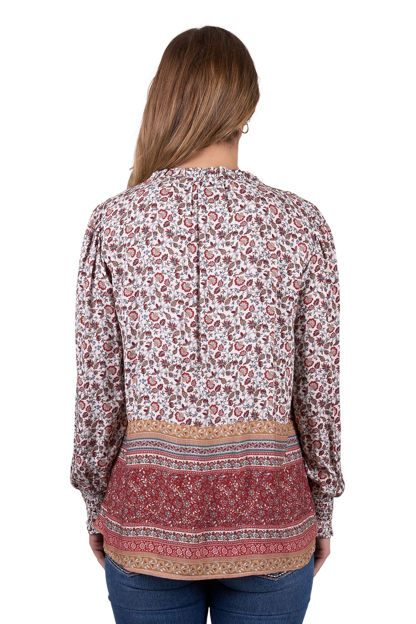 Pure Western Women's Hudson L/S Blouse - Multi