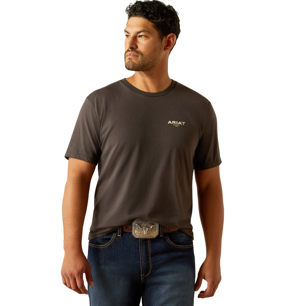 Ariat Men's Explore Circle SS Tee - Vintage Black