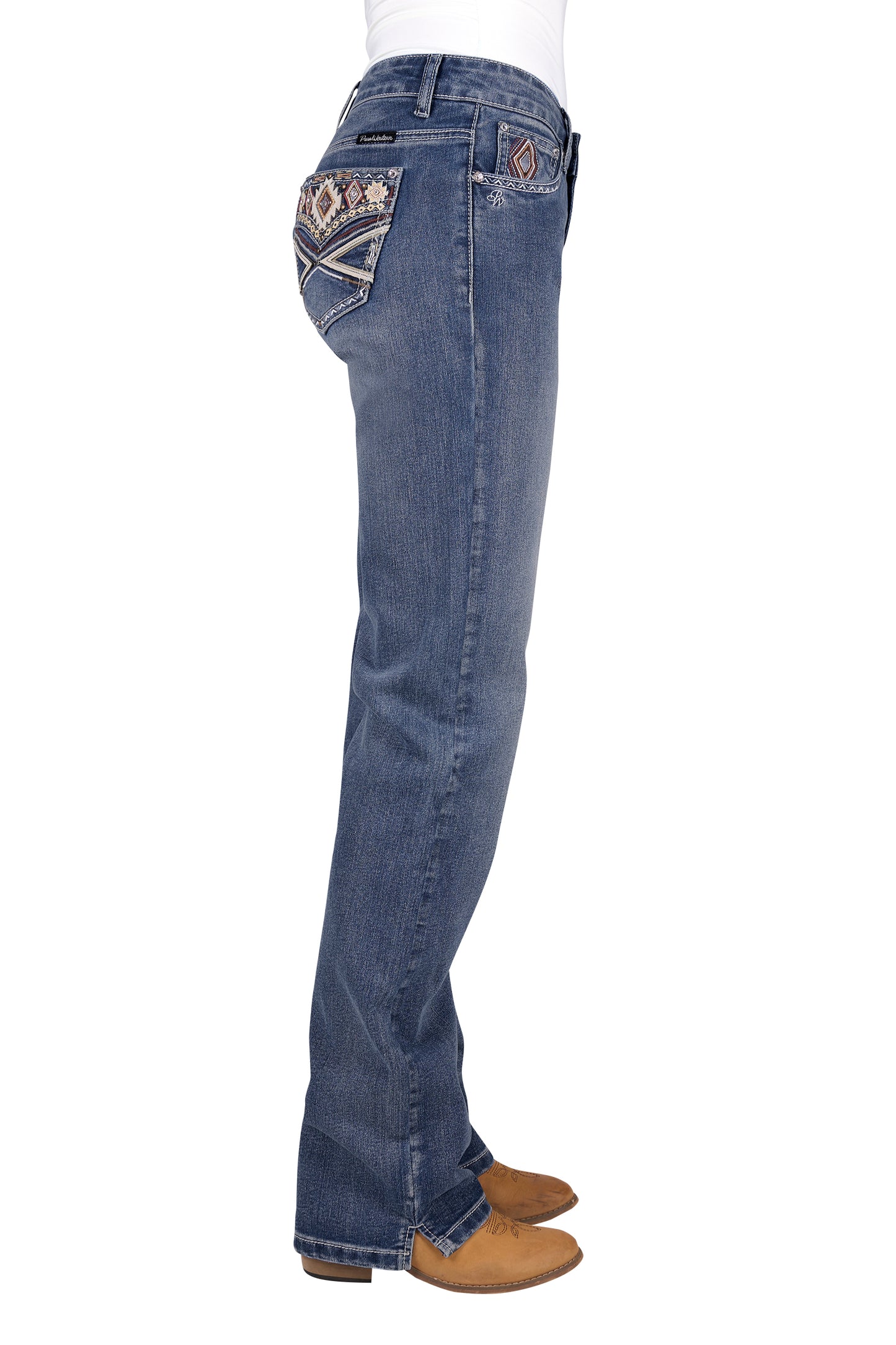 Pure Western Women’s Rue Straight Leg Jean 34" Leg