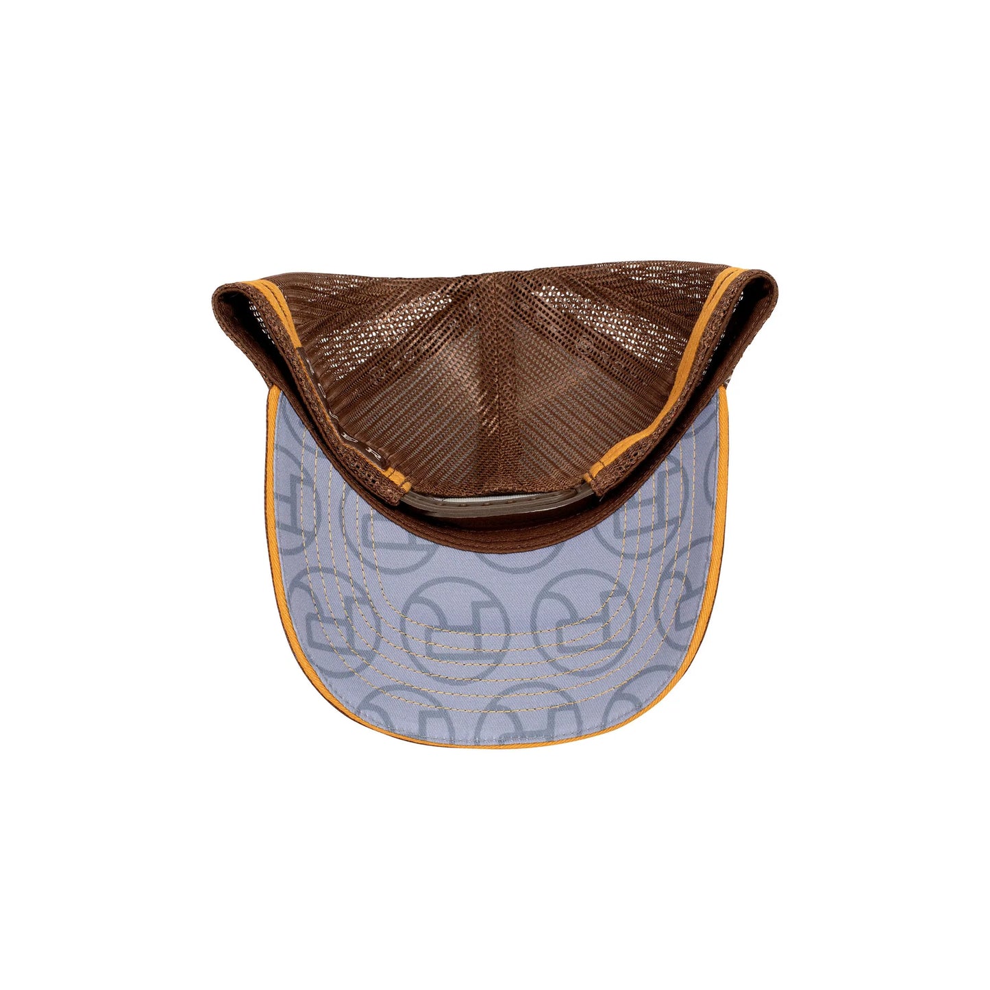 Roper Roper Cap - Trucker - Plaid Mustard/Brown