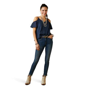 Ariat Ladies Dolly Top Midnight Navy