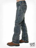 B.Tuff Jeans - Boy's Steel Mid Rise Boot Cut
