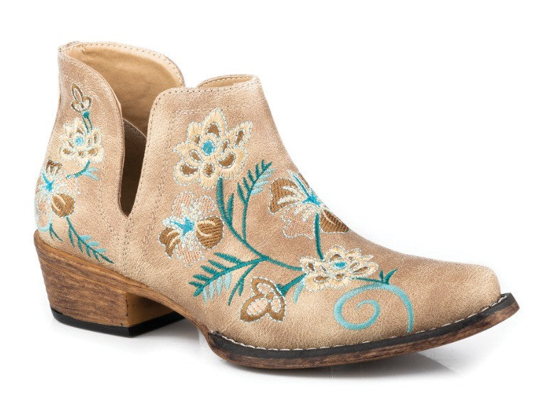 Roper Womens Ava Beige Boot