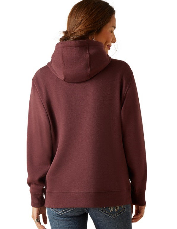 Ariat Ladies Stories Hood Clove Brown