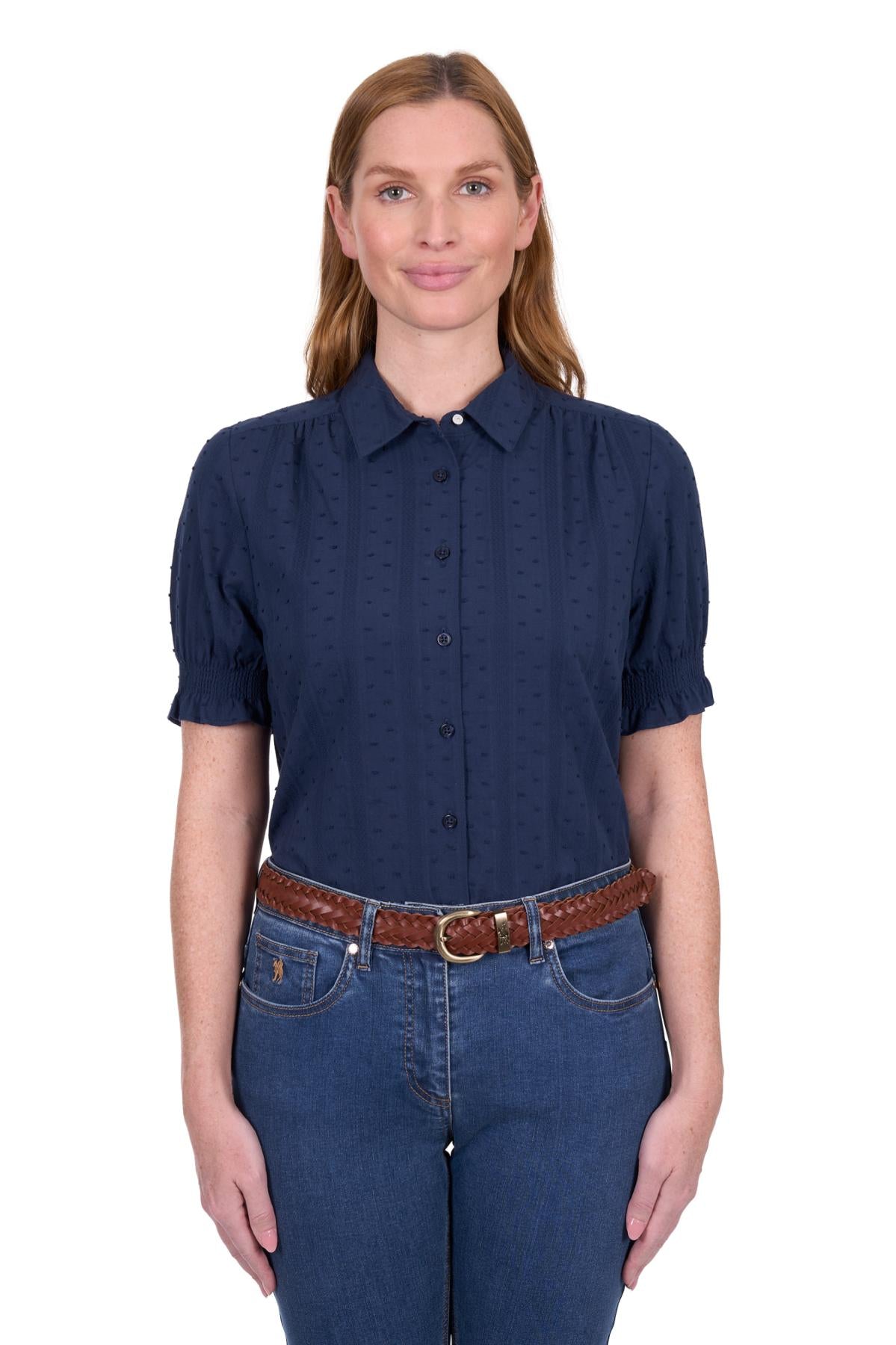 Thomas Cook Imogen S/S Shirt - Navy
