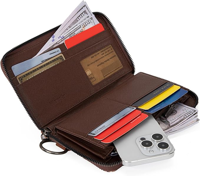 Wrangler Southwestern Art Print Wallet - BLUE