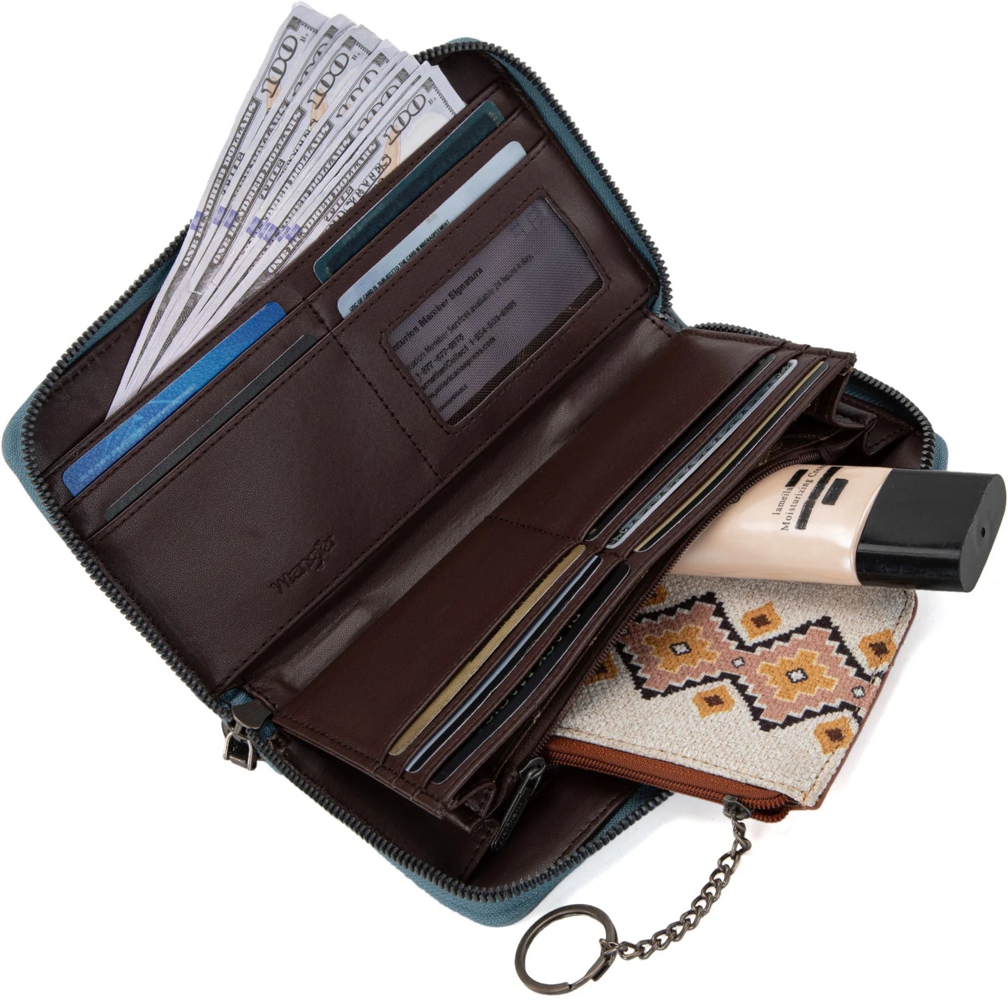 Wrangler Whipstitch Wallet/Wristlet - Jean