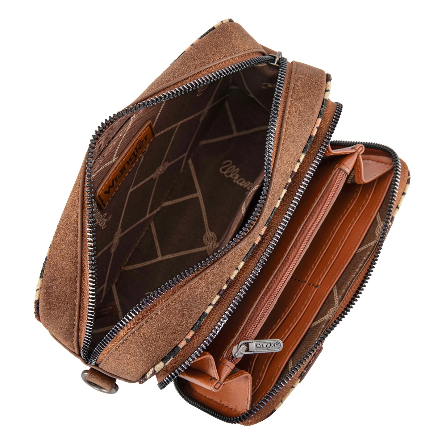 Wrangler Nevada Small Crossbody Bag - Brown