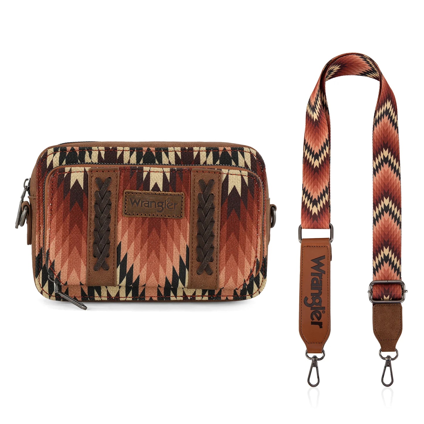 Wrangler Nevada Small Crossbody Bag - Brown
