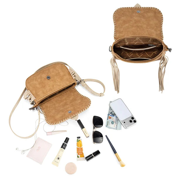 Wrangler Avery Shoulder Bag - Light Tan