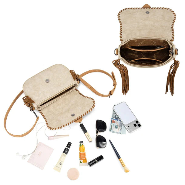 Wrangler Avery Shoulder Bag - Natural