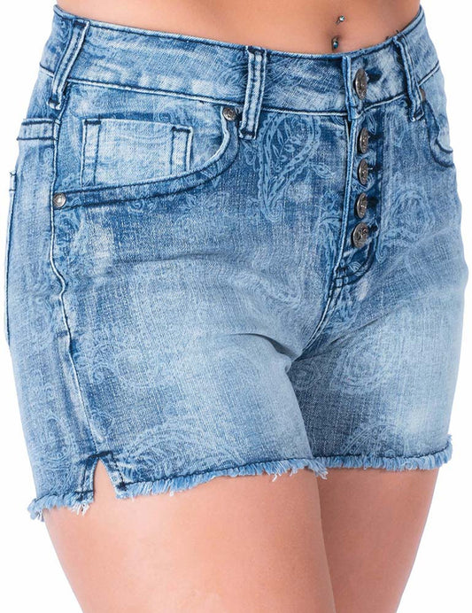 Cowgirl Tuff Paisley Shorts
