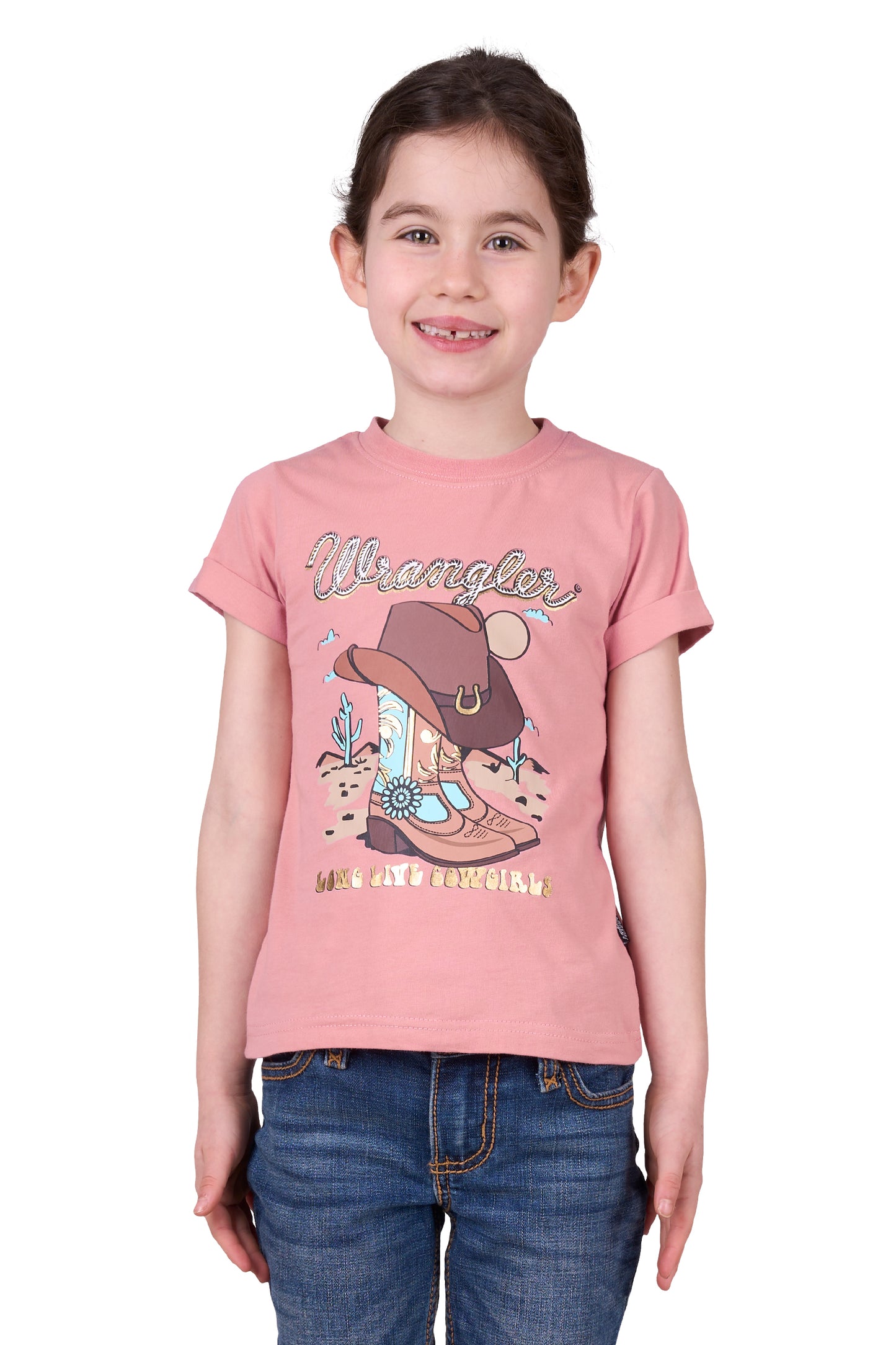 Wrangler Girl’s Giselle Short Sleeve Tee