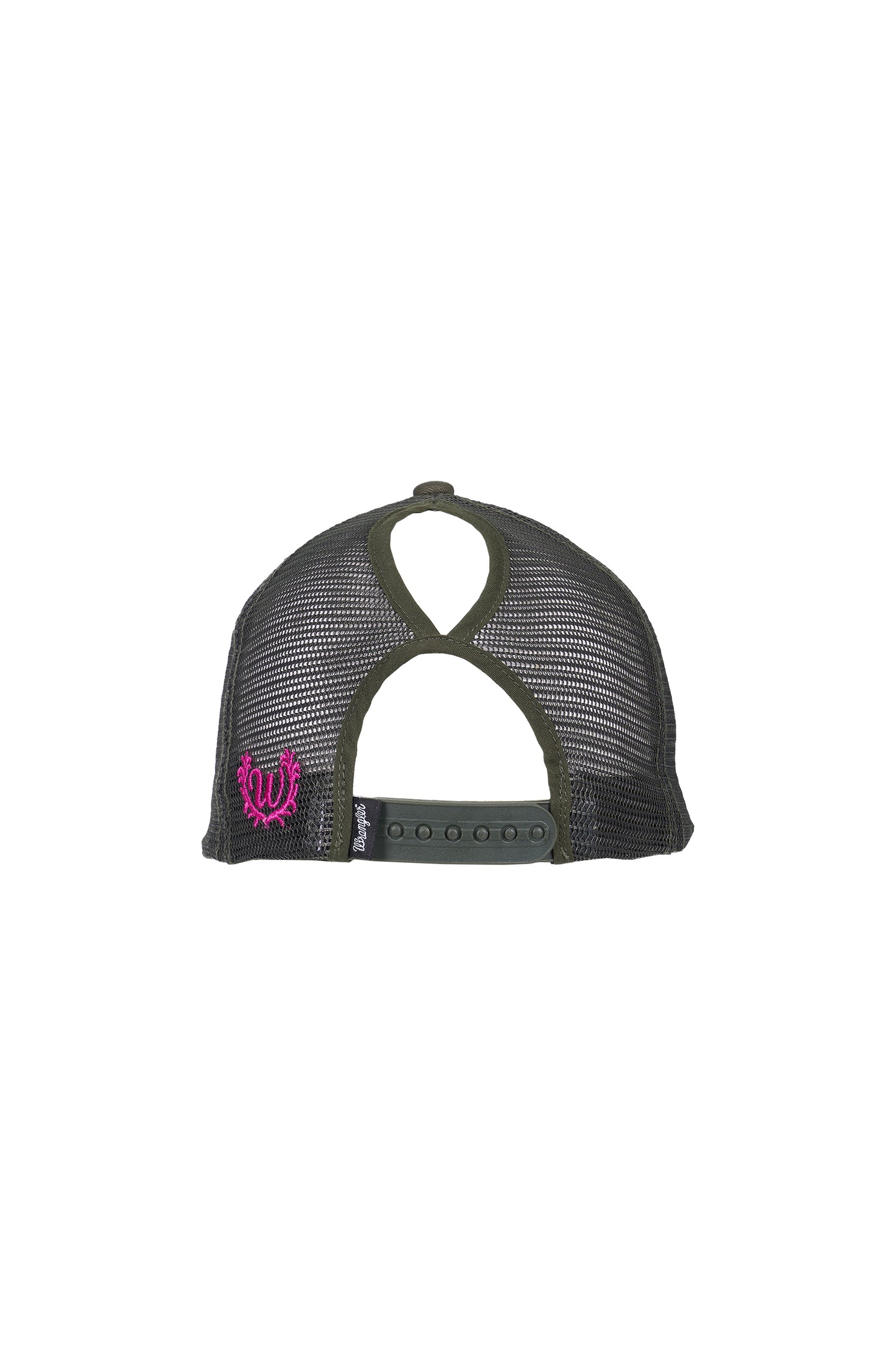Wrangler Erinn High Profile Ponytail Trucker Cap