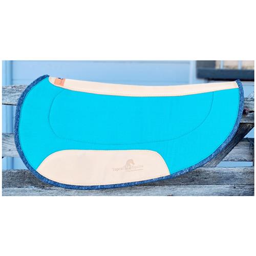 12mm Oval Challenge/Barrel Race Pad - Teal
