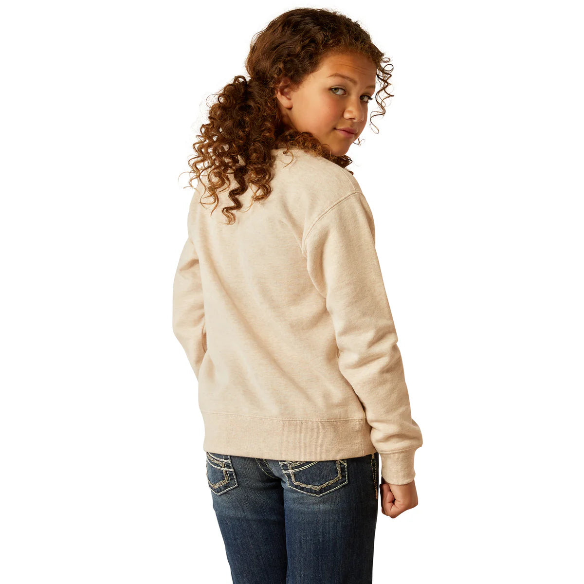Ariat Girls Original Sweatshirt Oatmeal Heather