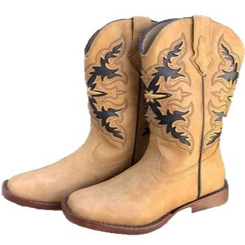 Roper Kids Amos Tan/Navy