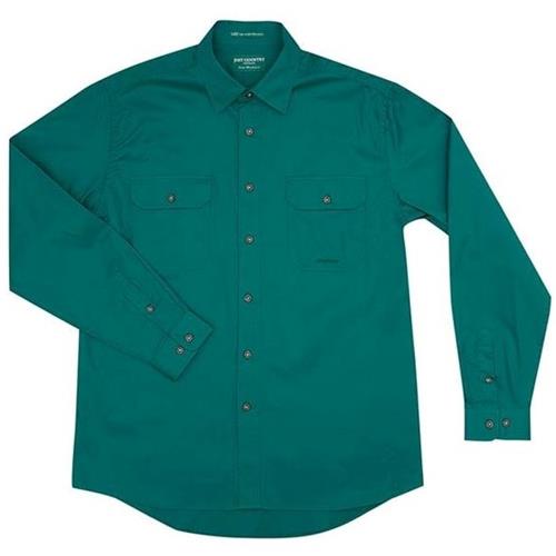 J/Country Evan F/Button Dk Green