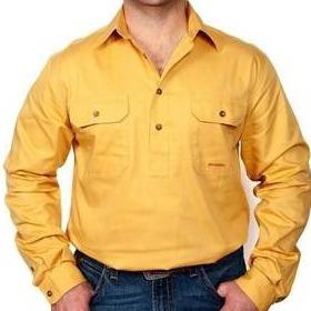 J/Country CAMERON 1/2Button MUSTARD