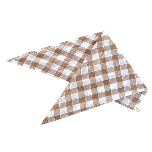 Just Country Carlee Double Sided Scarf Tan / White Check
