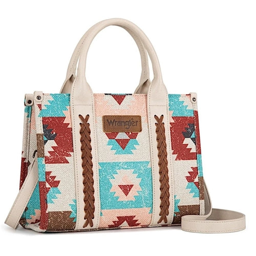 Wrangler Zena Aztec Crossbody Bag - Natural