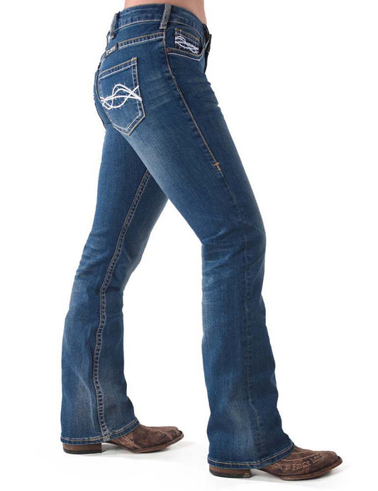 Cowgirl Tuff Jeans - Don't Fence me in