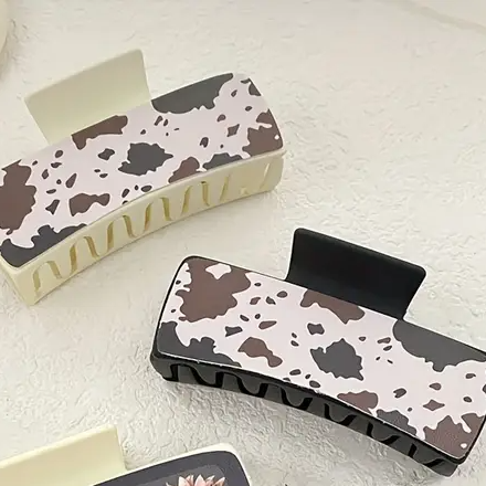 Western Cowboy Style Hair Claw Clips