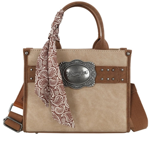 Wrangler Feature Buckle Bag - Natural