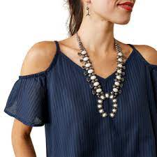 Ariat Ladies Dolly Top Midnight Navy