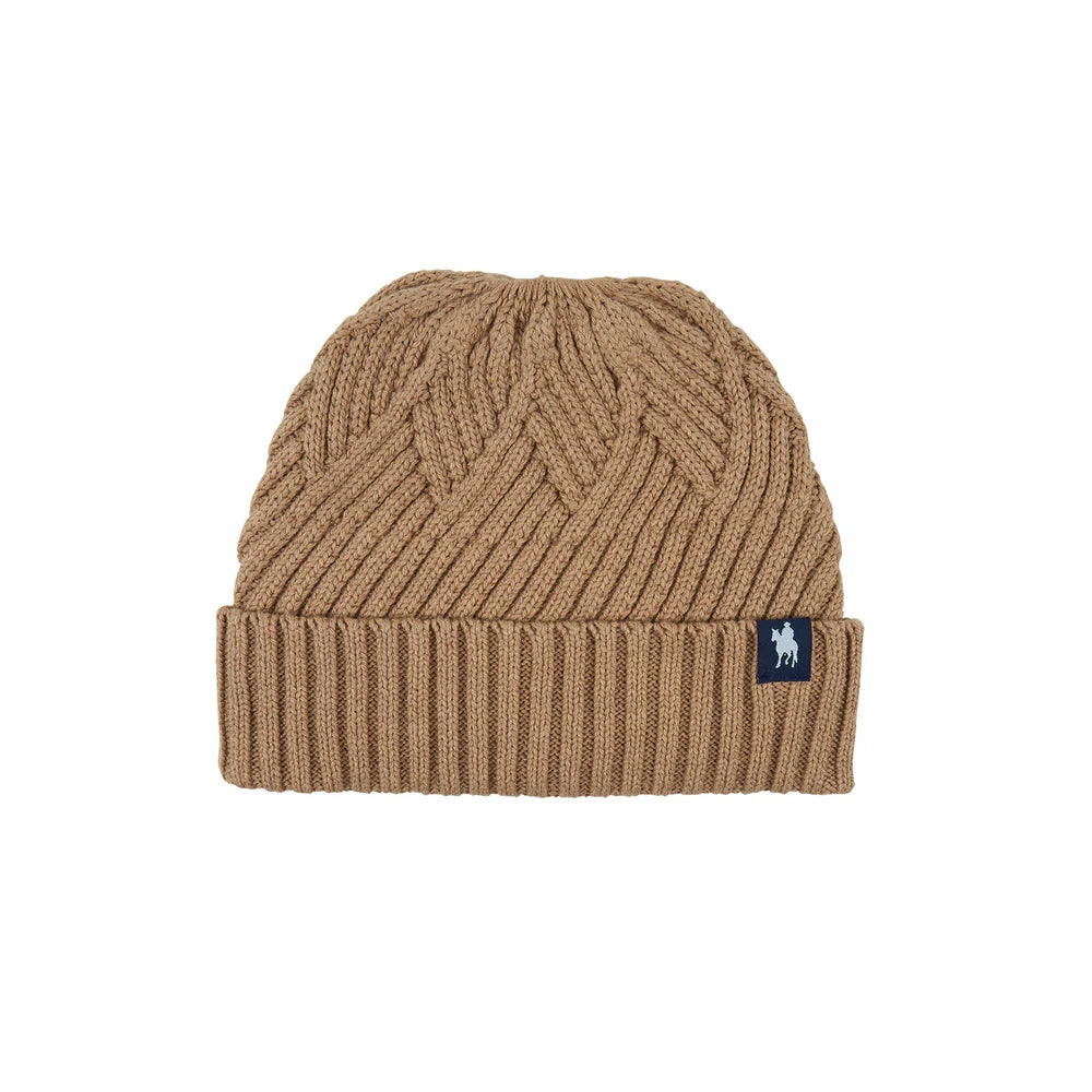 Thomas Cook Naomi Ponytail Beanie - Camel