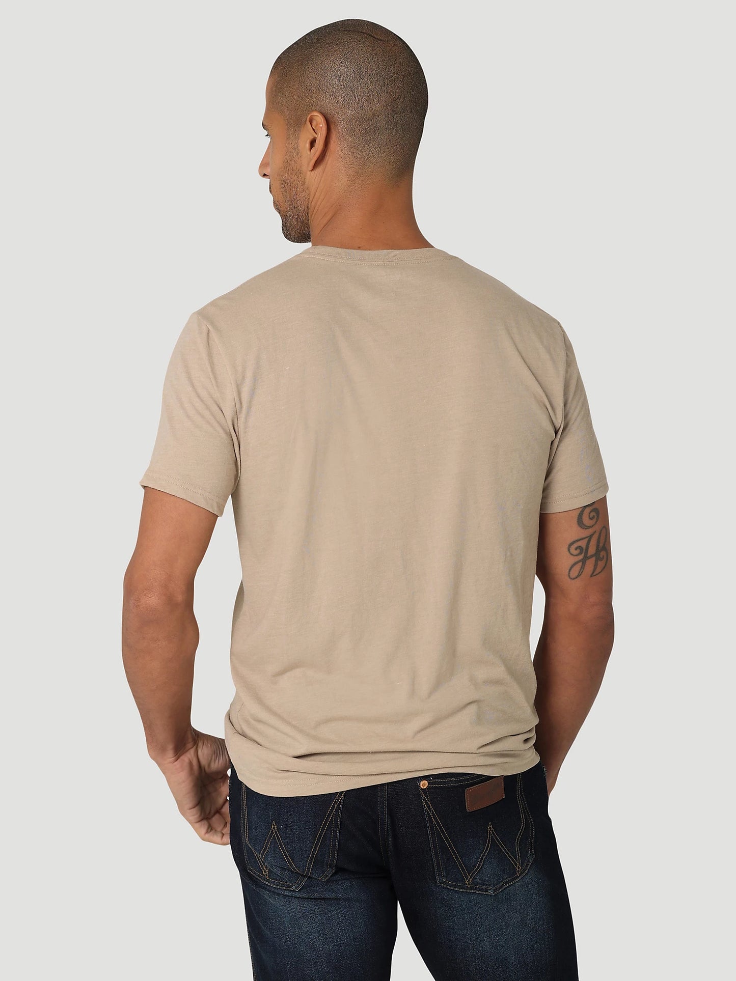 Wrangler Mens Rope Logo S/S Tee