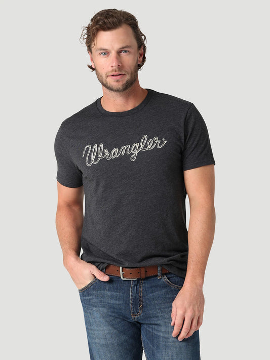 Wrangler Mens Rope Logo S/S Tee