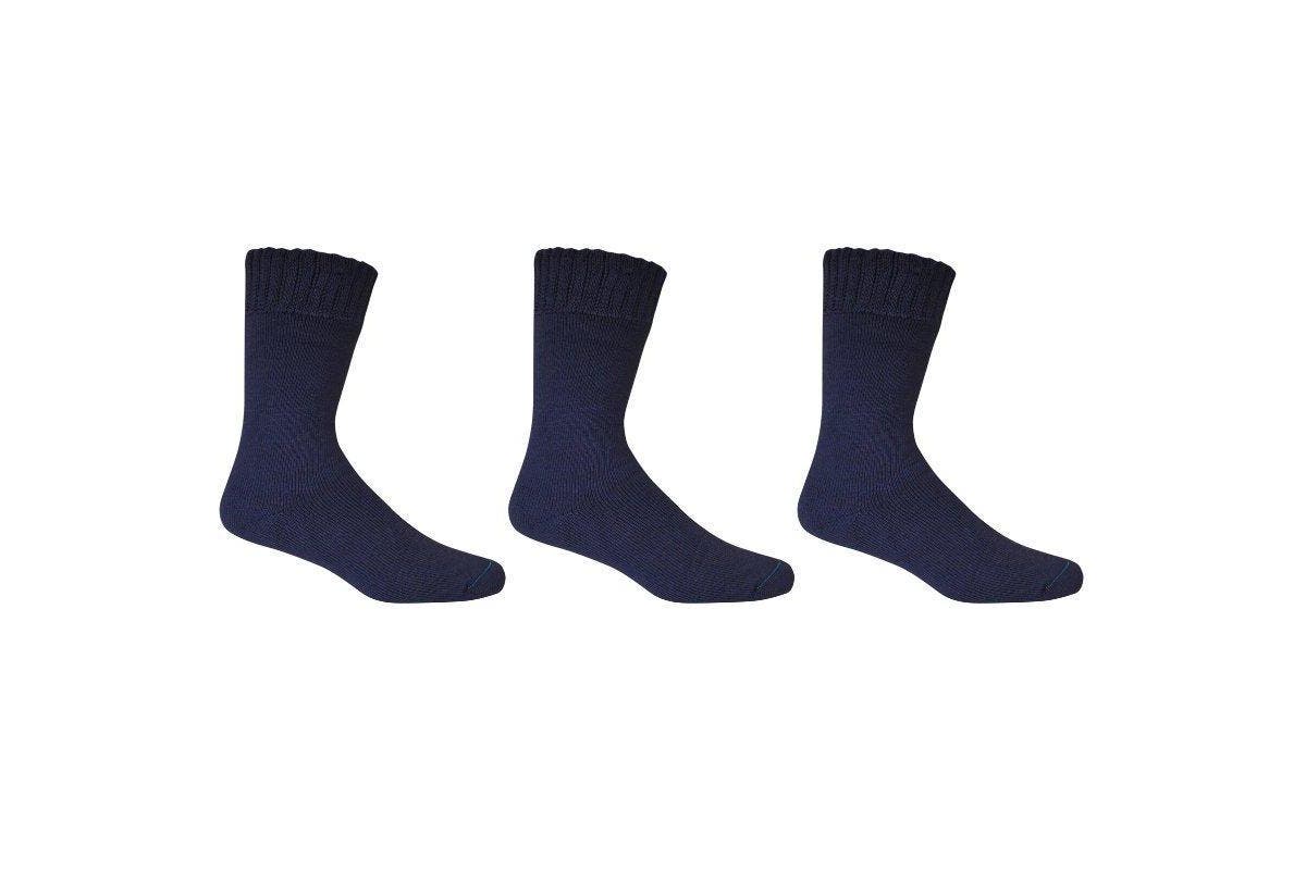 Socks Bamboo Navy 3 Pack