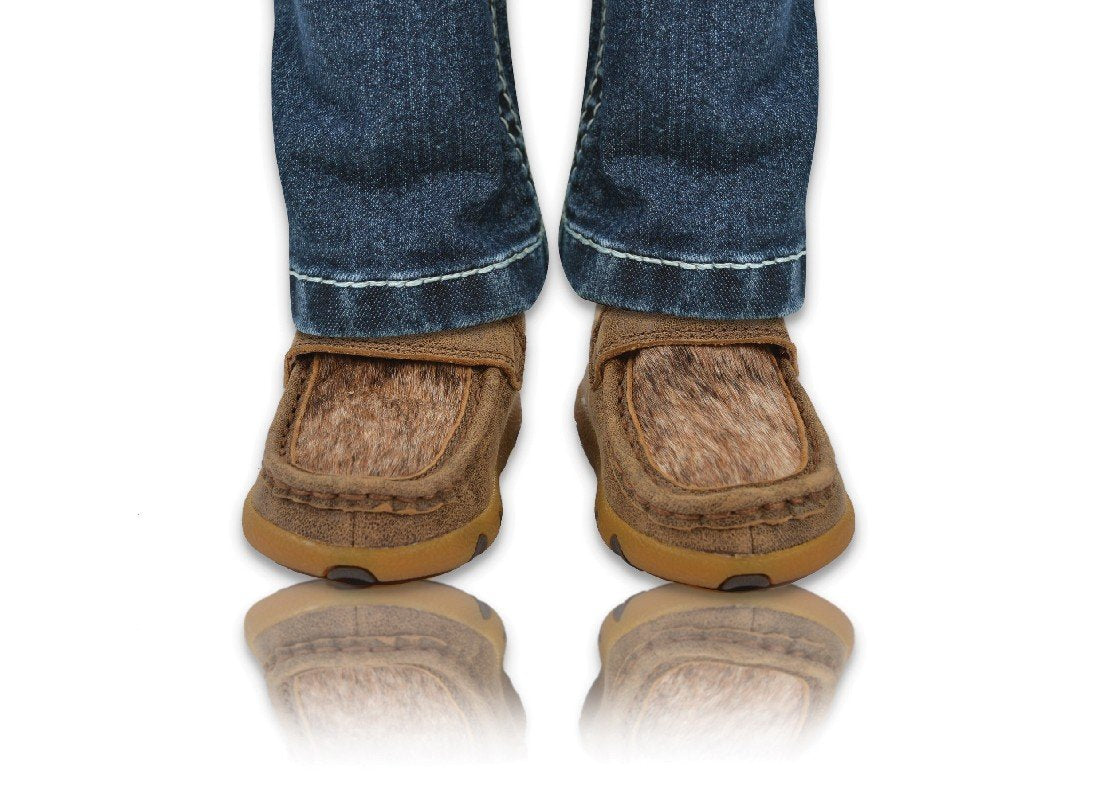 Twisted X Infants Cow Fur Casual Mocs