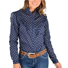 Wrangler ladys Esther Frill L/S Shirt