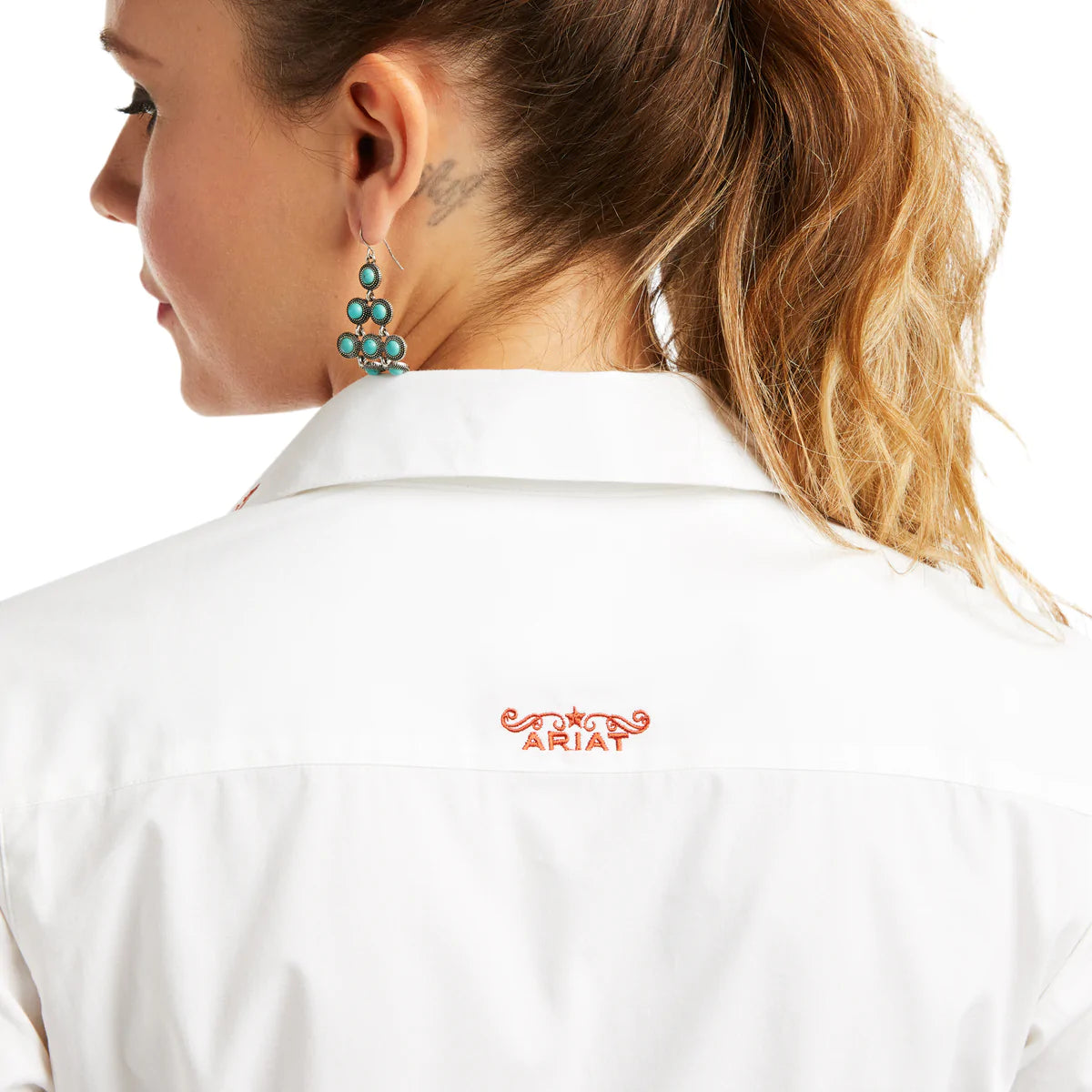 Team Kirby Stretch White Team Serape Shirt