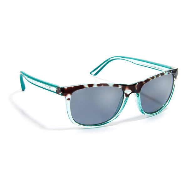 Gidgee Fender Tortoise Aqua Sunglasses