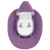Brigalow Cowboy Boots Necklace and Stud Earring