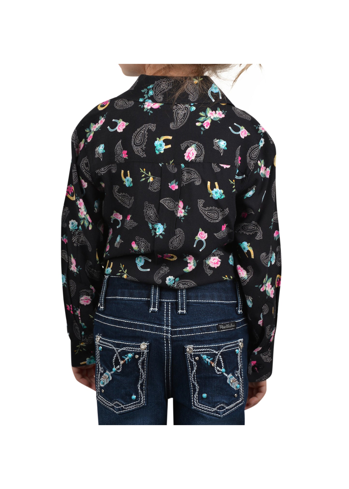 Pure Western Girls Ellie L/S Shirt