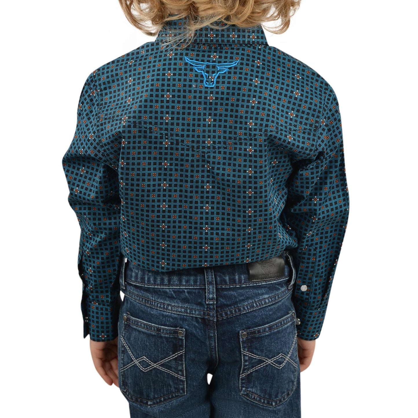 Pure Western Boys George L/S Shirt