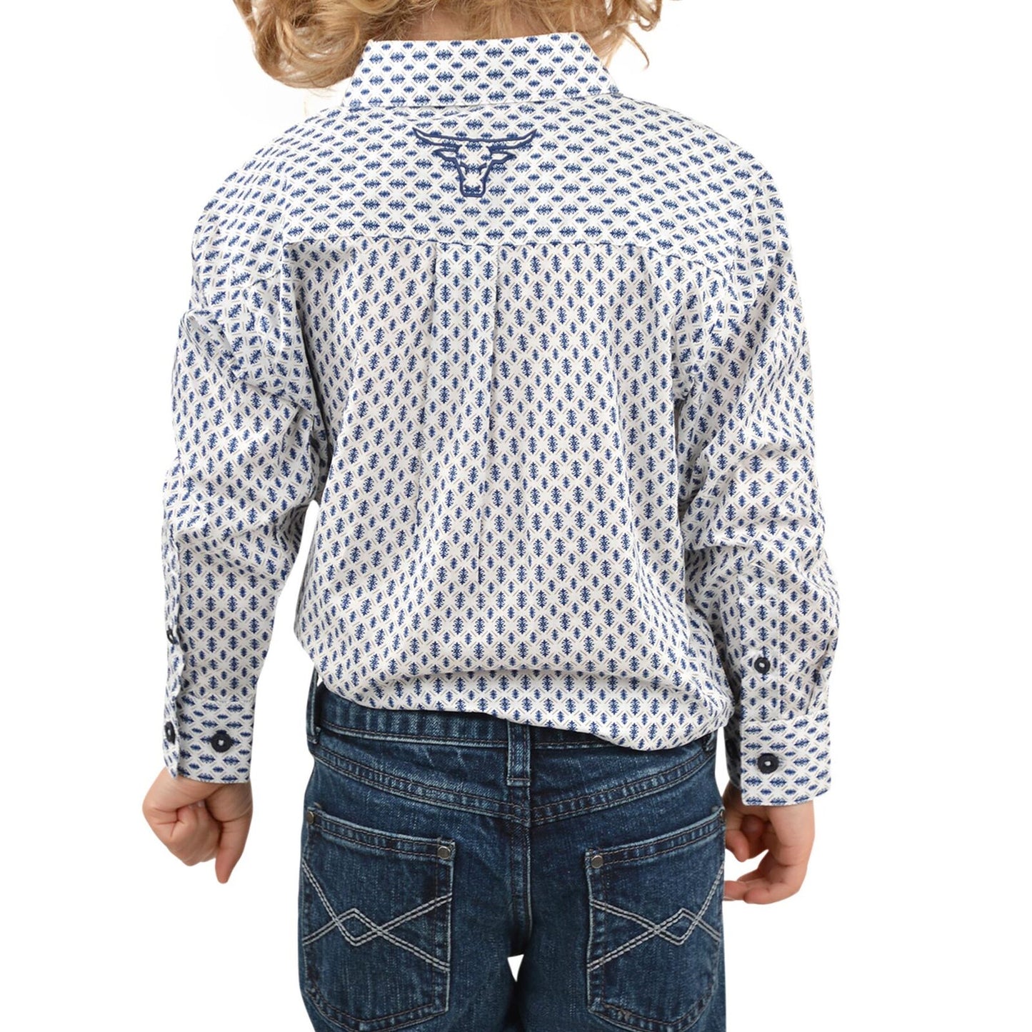 Pure Western Boys Freeman L/S Shirt