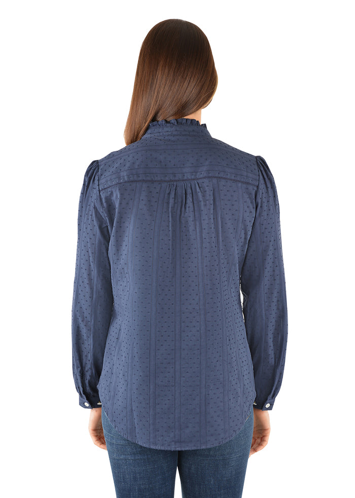 Thomas Cook Womens Jane Textured L/S Shirt