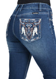 Pure Western Womens Bettina Relaxed Rider Jean