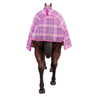 Kool Master PVC Shade Mesh Horse Rug Combo - Pink/Purple