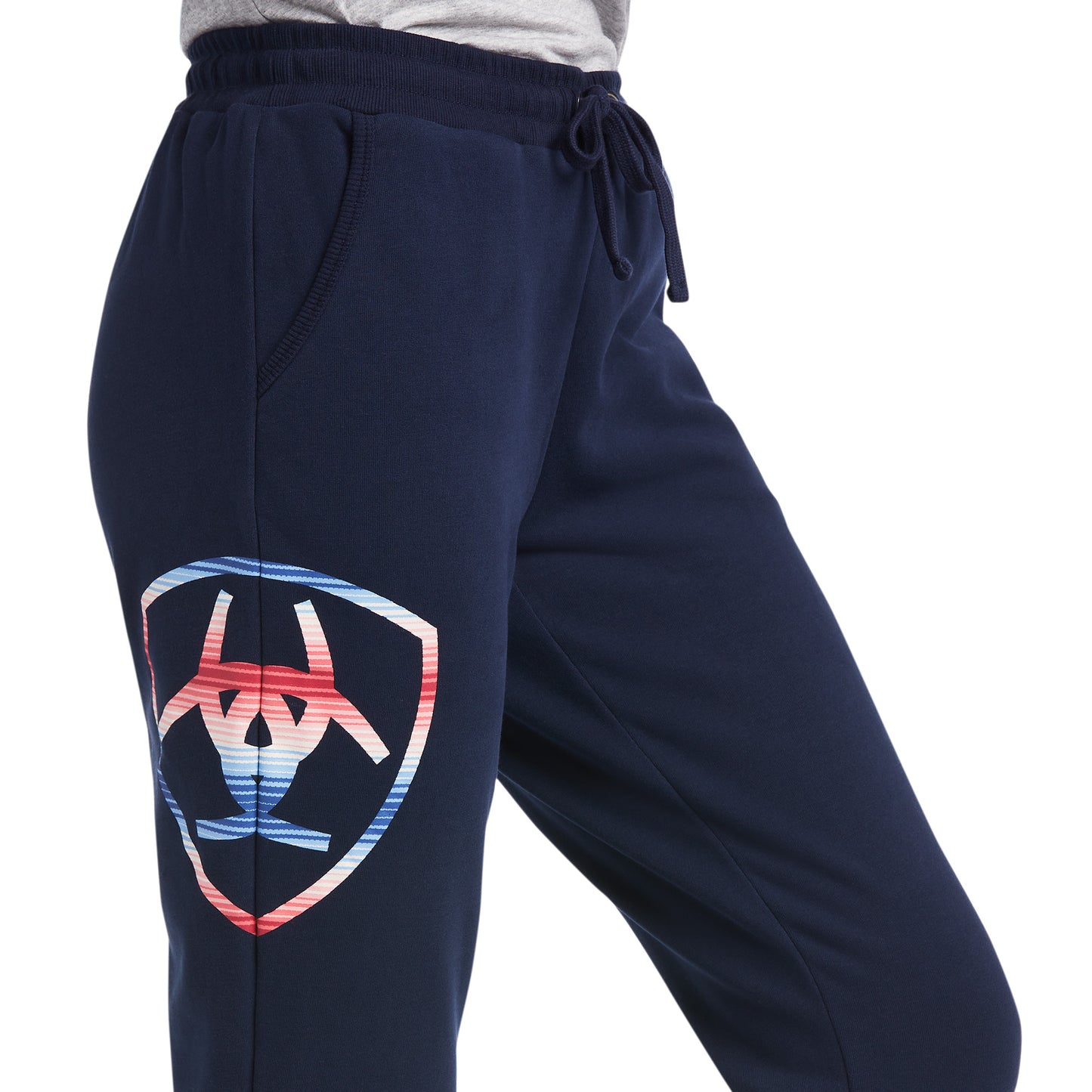 Ariat Womens Real Jogger Sweatpants Navy