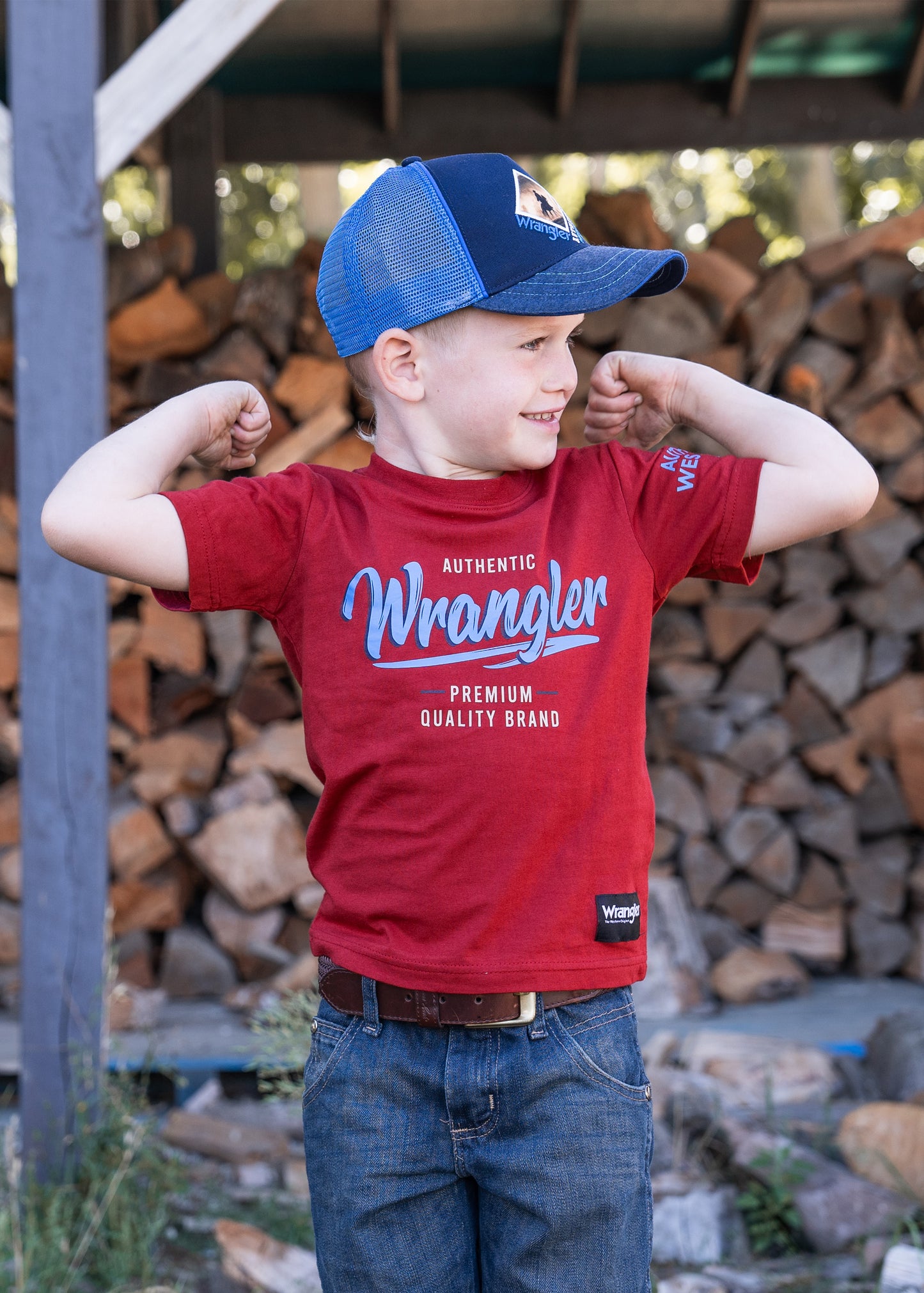 Wrangler Boys Andrew S/S Tee
