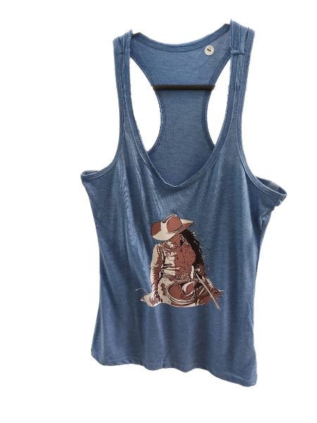 Blue Print Razor back Singlet