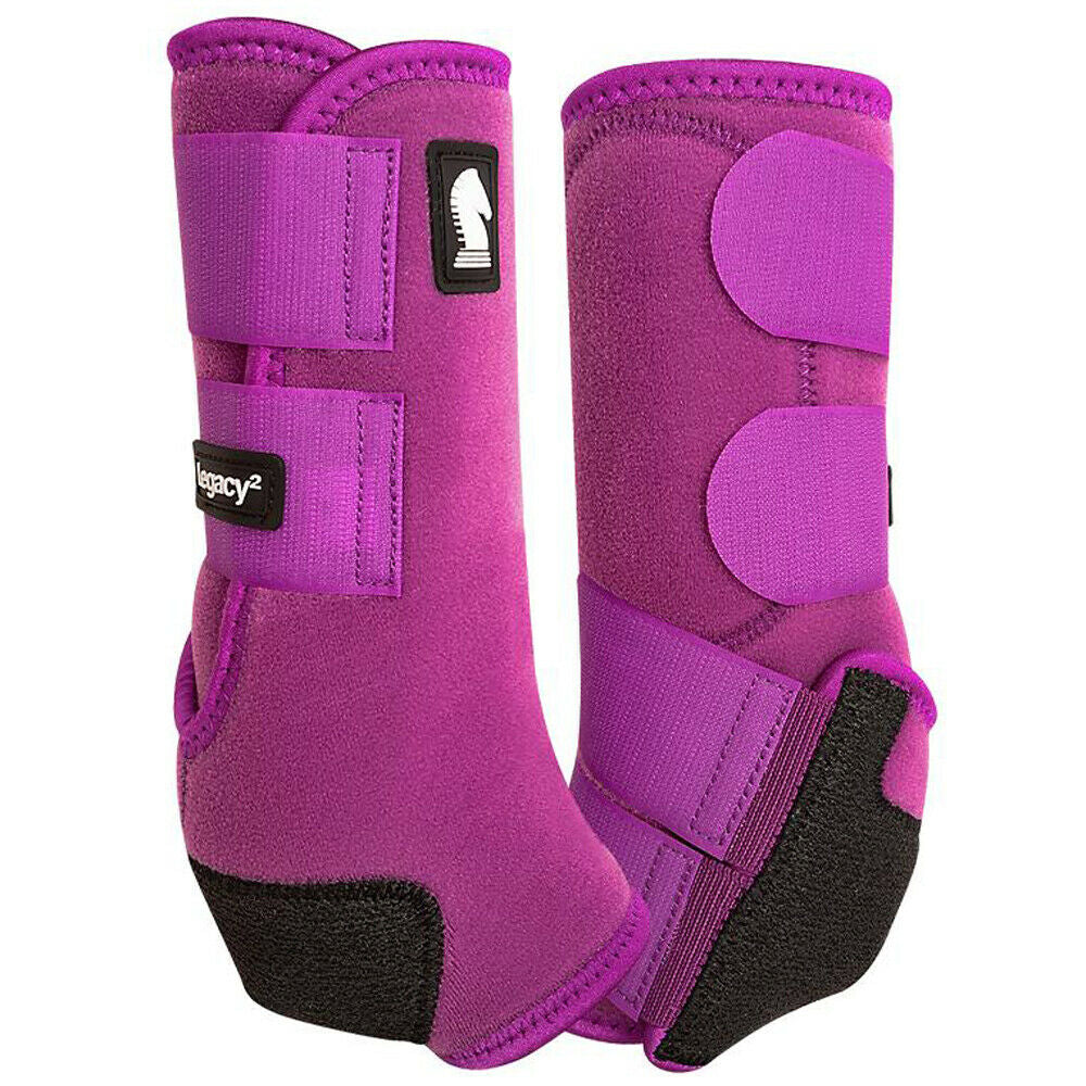 CLASSIC EQUINE LEGACY 2 Boots PLUM Med